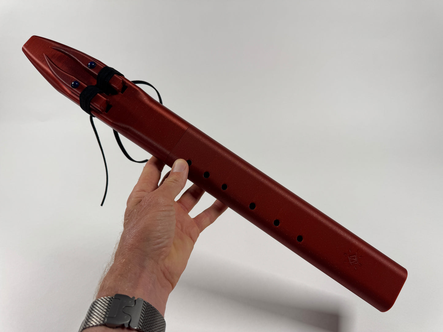Crimson F#4 Drone 440 hz, Drone Flute, Native American Indian Flute