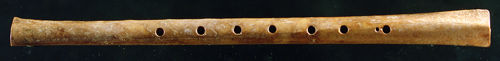 A Jiahu Gudi flute from China, ~7,600 years old